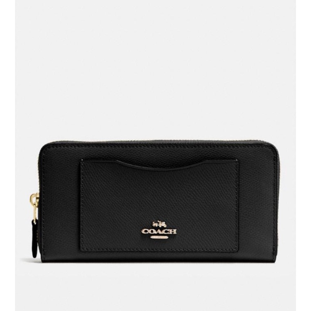 NWT coach accordion zip wallet